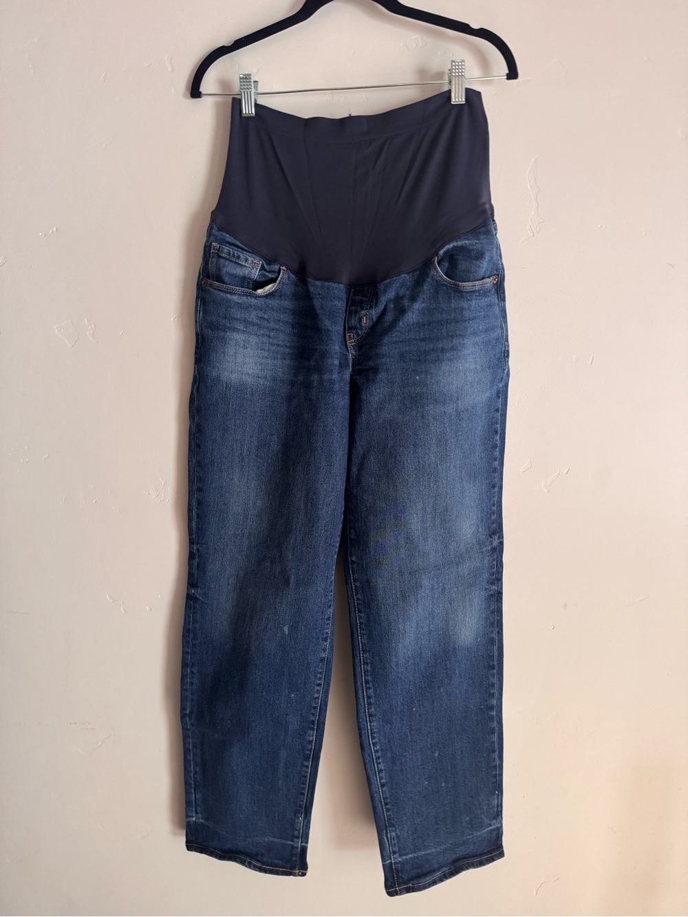 Old Navy Navy Full Panel OG Loose Jeans 12T